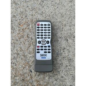 Suede DVD Player Remote Control NA146 Gray Silver Replacement Controller